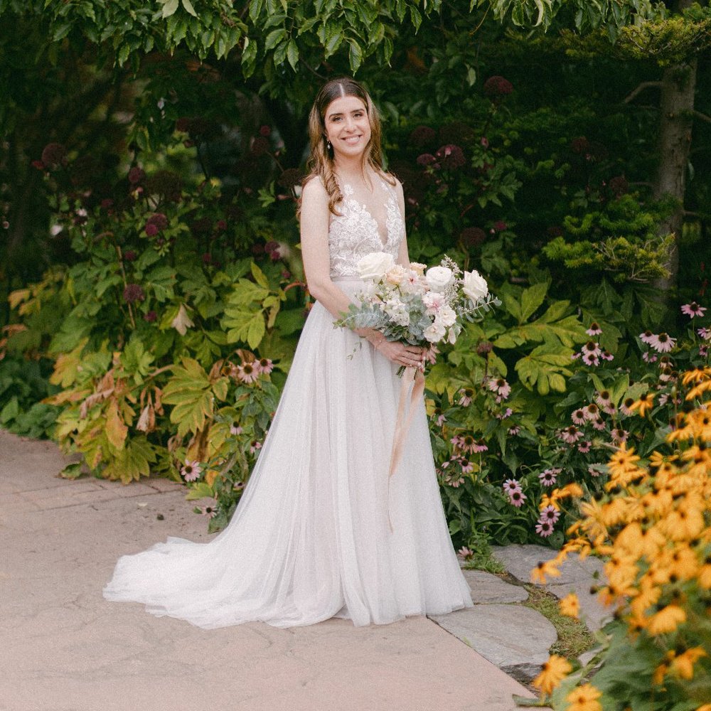 Watters White Lace Wedding Dress